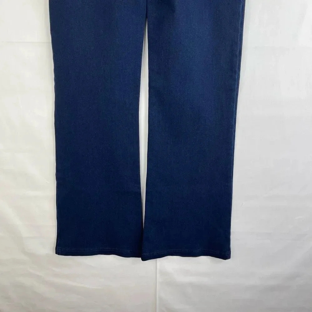 Betabrand Stretch Yoga Denim Pull On Bootcut Jeans - Picture 7 of 12